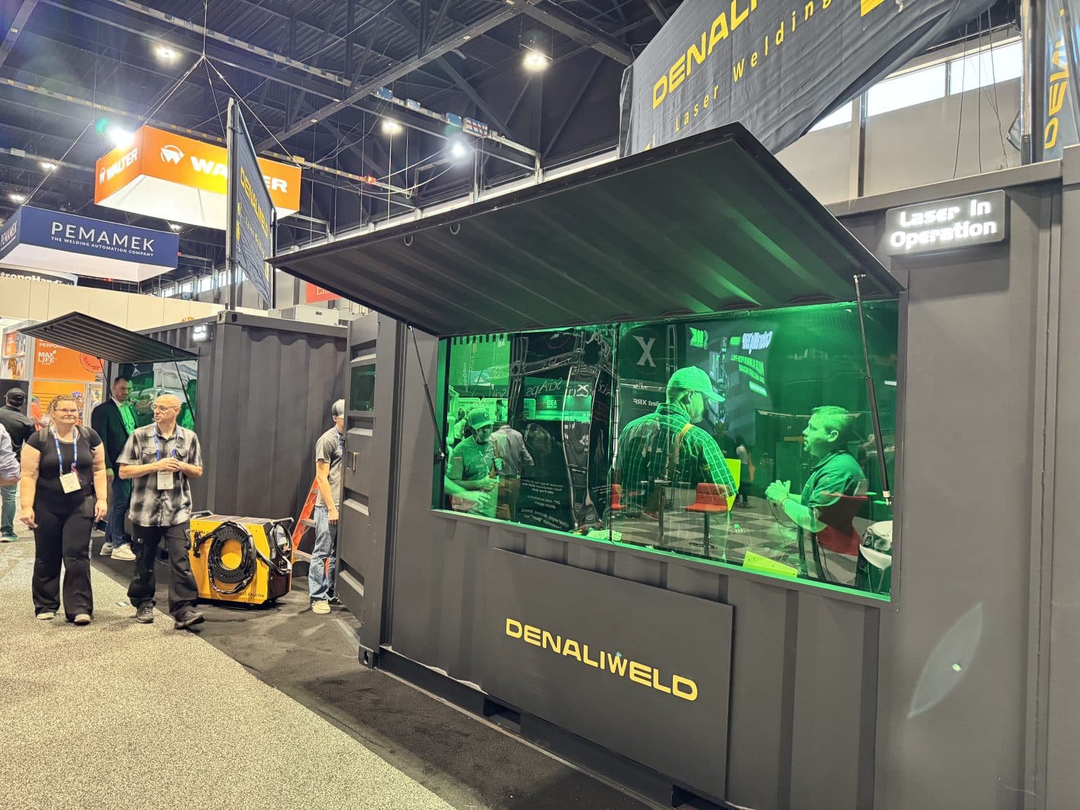 Hands-on demos for laser welding