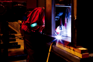 laser welding titanium frames